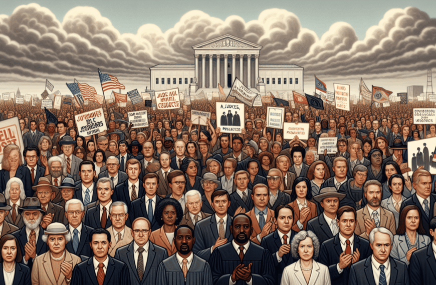 Protesta Masiva: El 70% de Jueces y Fiscales se Une al Paro en Contra de las Reformas del Gobierno