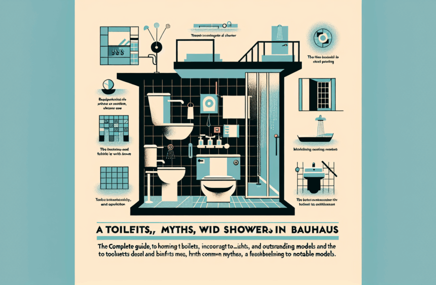 Guía Completa: Beneficios, Mitos y Modelos Destacados de WC con Ducha en BAUHAUS