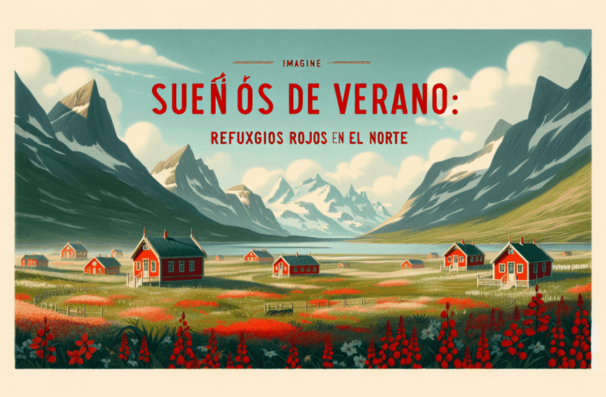 Sueños de Verano: Refugios Rojos en el Norte
