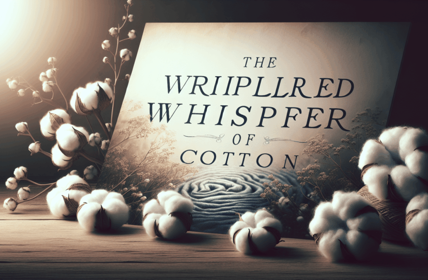 El Susurro del Algodón: Historias Entretejiendo Vidas
