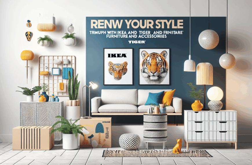 Renueva Tu Estilo: Triunfa con Muebles y Accesorios de Ikea y Tiger