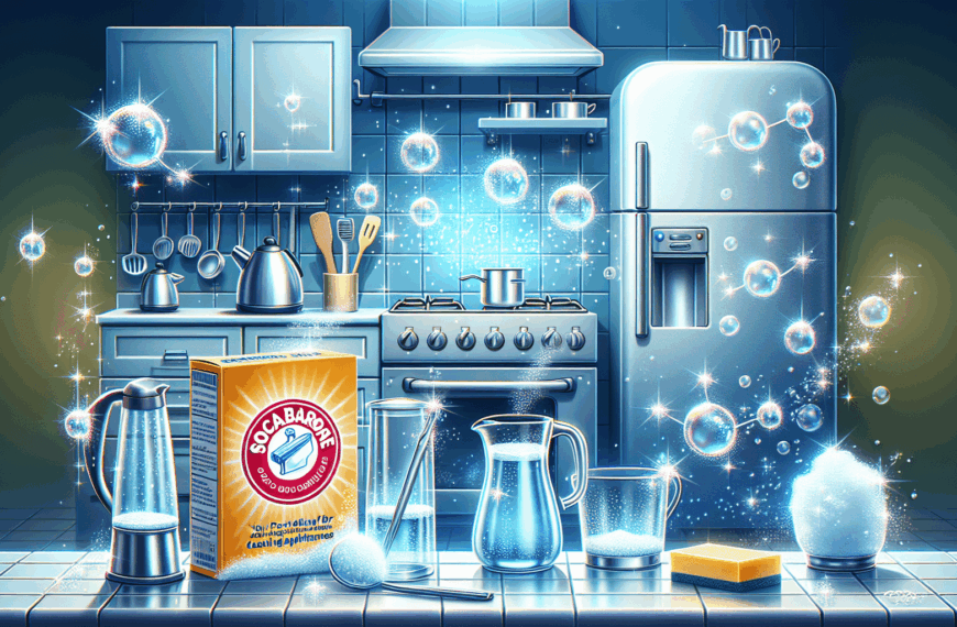 Bicarbonato de Sodio: Tu Aliado Perfecto para Limpiar Electrodomésticos