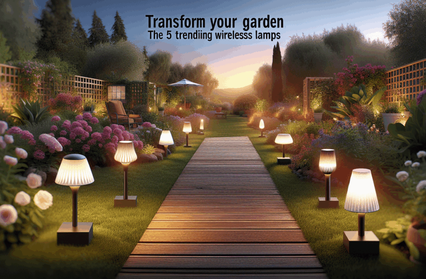 Transforma tu Jardín: Las 5 Lámparas Inalámbricas de Ikea que Marcan Tendencia