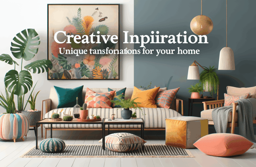 Inspiración Creativa: Transformaciones Únicas para tu Hogar