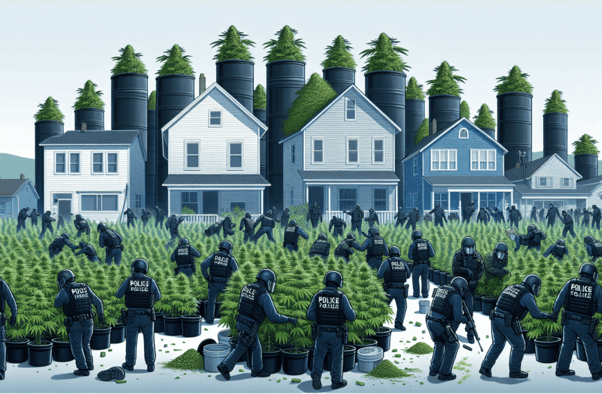 Operativo en Alcantarilla: Desmantelan Cultivos de Marihuana y Detienen a 36 Personas