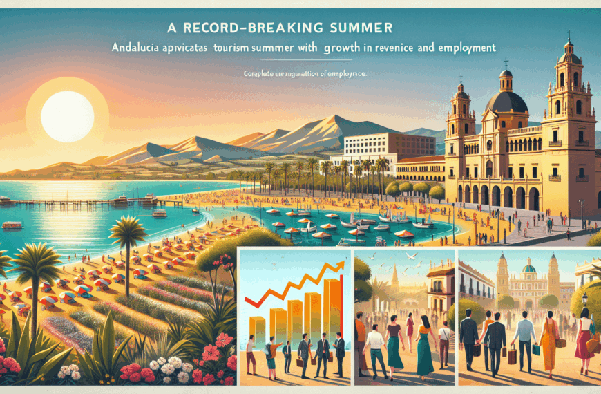 Andalucía Anticipa un Verano Turístico Récord con Crecimiento en Ingresos y Empleo