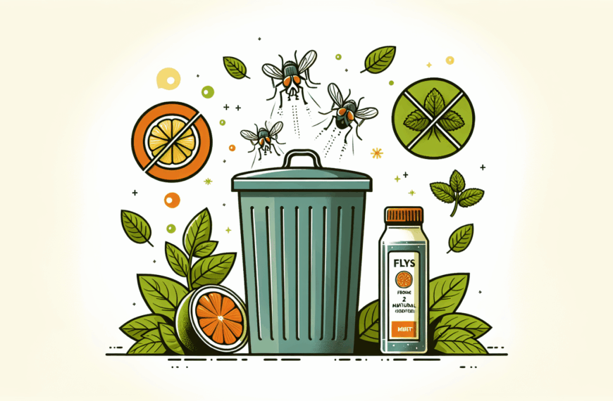 Repele Moscas del Basurero con Dos Ingredientes Naturales
