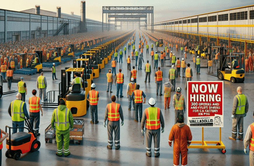 Adecco Lanza Búsqueda de 300 Operarios y Carretilleros para Renault en Valladolid