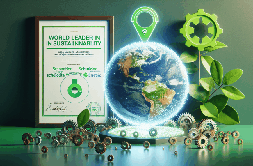 Schneider Electric: Líder Mundial en Sostenibilidad según TIME y Statista