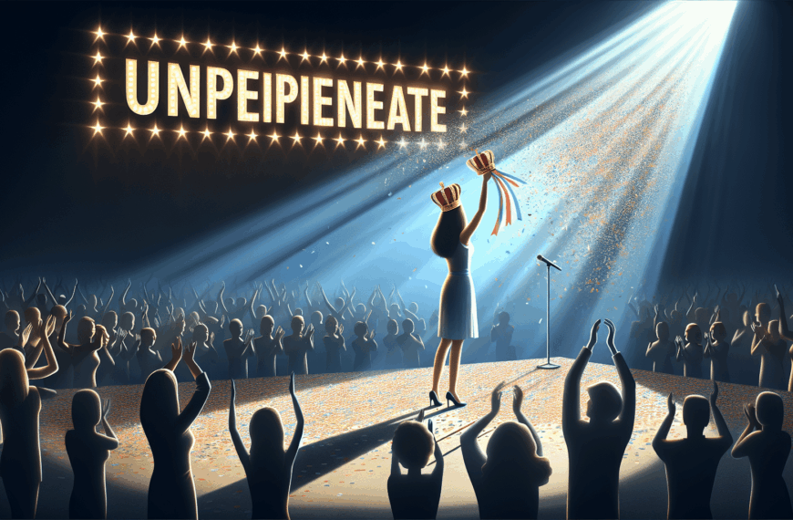 Triunfo Inédito: Se Corona como Primera Finalista con una Imitación Histórica