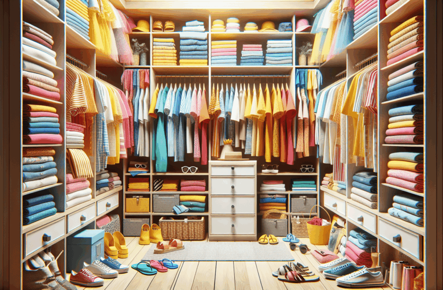 Optimiza tu Armario con Diseños Veraniegos Apilables