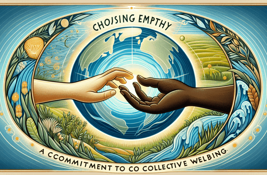 Eligiendo la Empatía: Un Compromiso por el Bienestar Colectivo