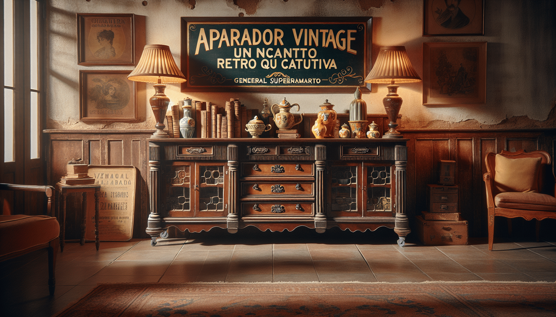Aparador Vintage de Carrefour: Un Encanto Retro que Cautiva