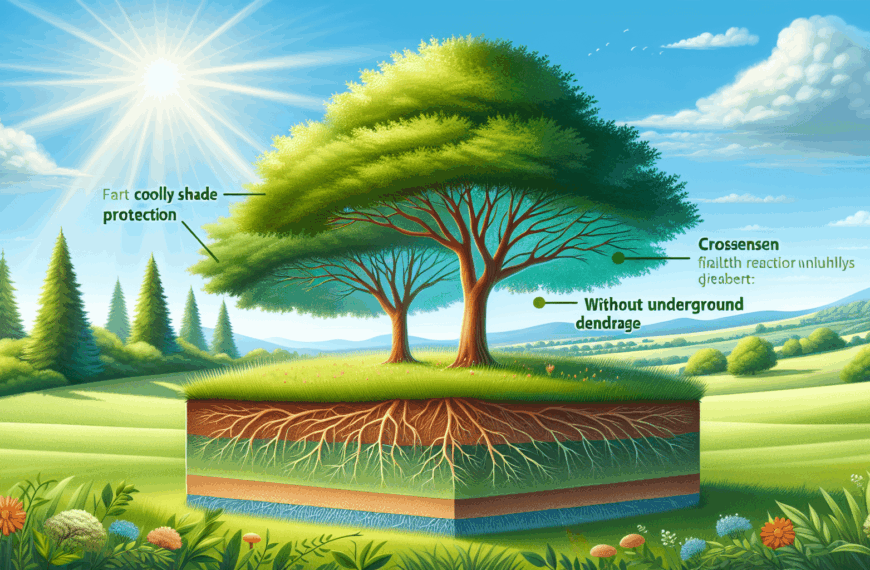 Árboles Amigos: Sombra Fresca y Protección Sin Daños Subterráneos