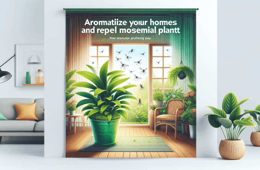 Aromatiza Tu Hogar y Aleja a los Mosquitos con Esta Planta Perenne