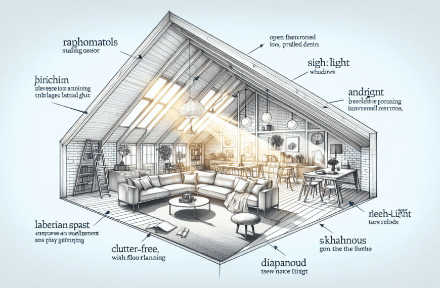 Ático Radiante: Estrategias para Crear Espacios Abiertos y Llenos de Luz