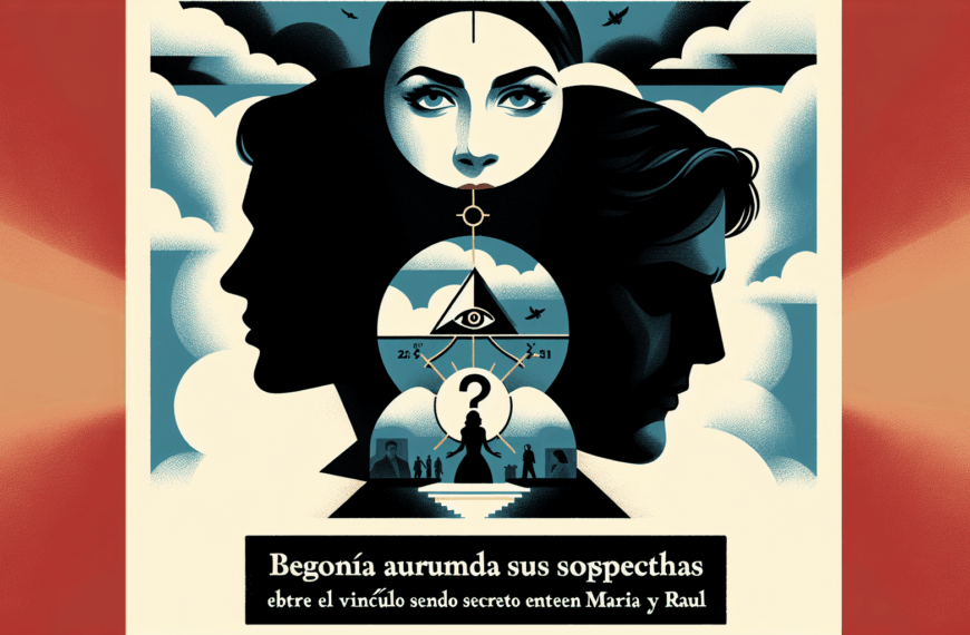 Begoña aumenta sus sospechas sobre el vínculo secreto entre María y Raúl