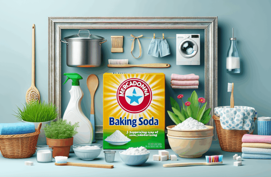 Bicarbonato de Sodio: Trucos Caseros Sorprendentes de Mercadona