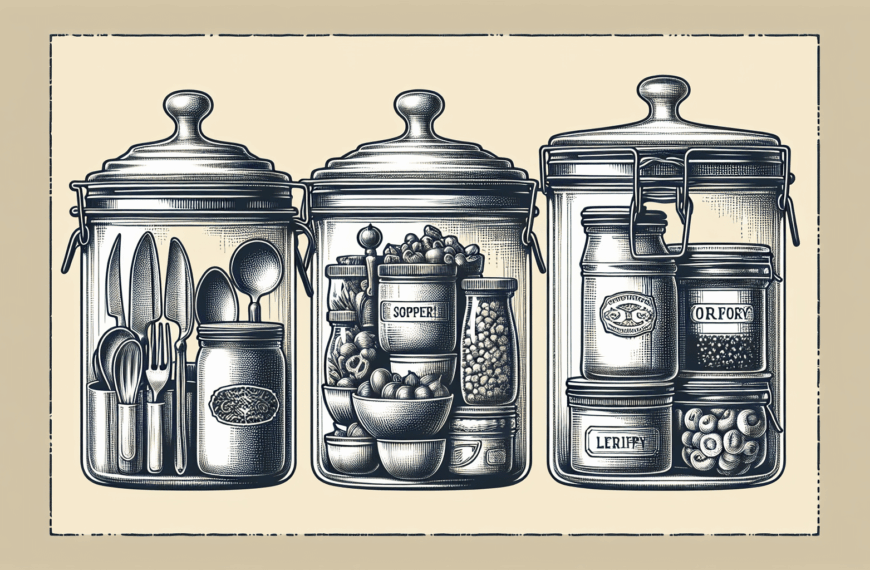 Organiza Tu Cocina con Estilo: Botes Vintage de H&M Home Inspirados en Duralex