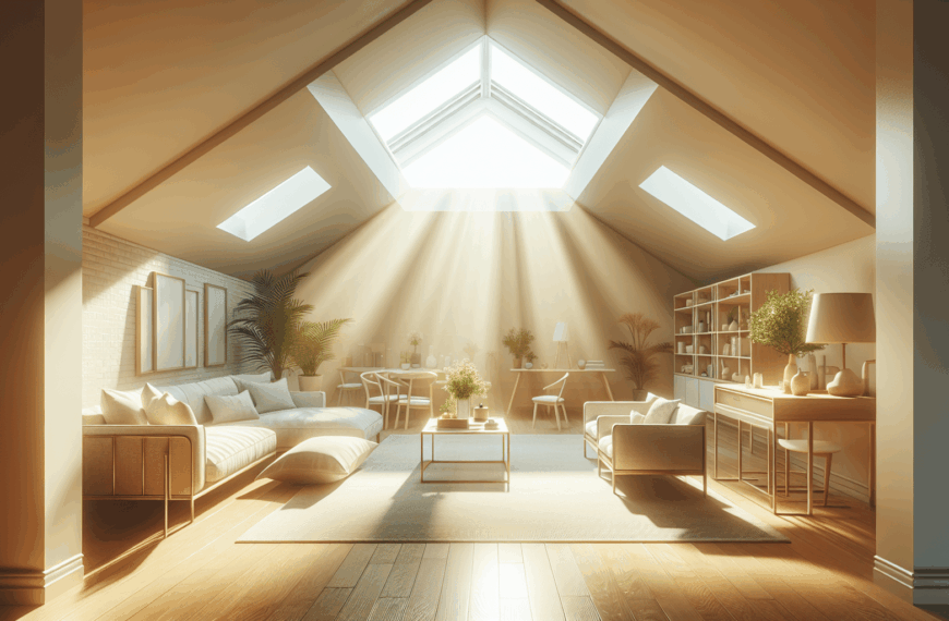 Brilla en Tu Ático: Guía Definitiva para un Espacio Luminoso y Abierto