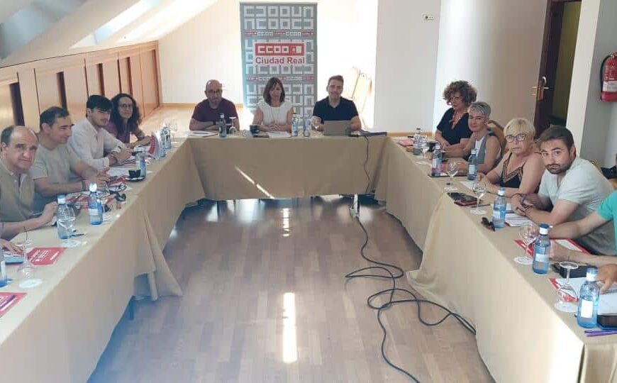 CCOO de Ciudad Real Establece Nuevos Retos Sindicales en su Comité Provincial