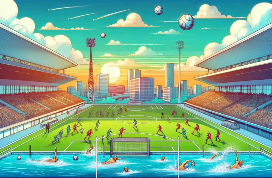 Ciudad Real celebra una emocionante jornada de fútbol y waterpolo en el complejo deportivo Rey Juan Carlos I