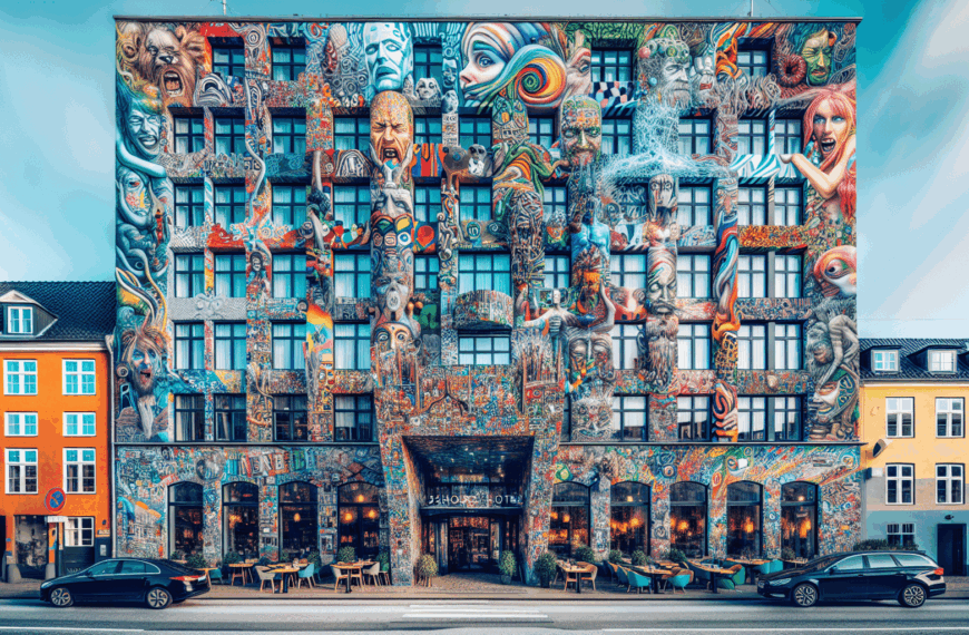 Colores y Creatividad: La Expresión Artística del 25hours Hotel Indre By en Copenhague