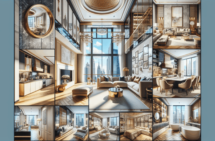Guía de Estilo: Transformando Áticos de Lujo en Nueva York para la Élite