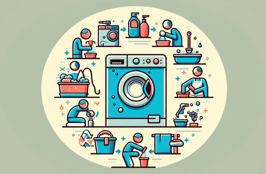 Descubre Cómo Limpiar Tu Lavadora por Primera Vez: Guía Paso a Paso para Dejarla Impecable