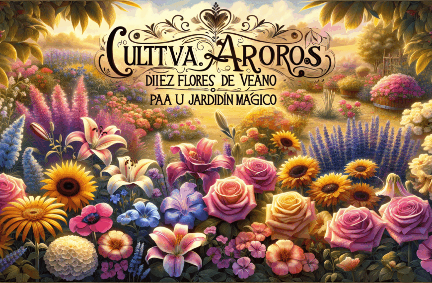 Cultiva Aromas: Diez Flores de Verano para un Jardín Mágico