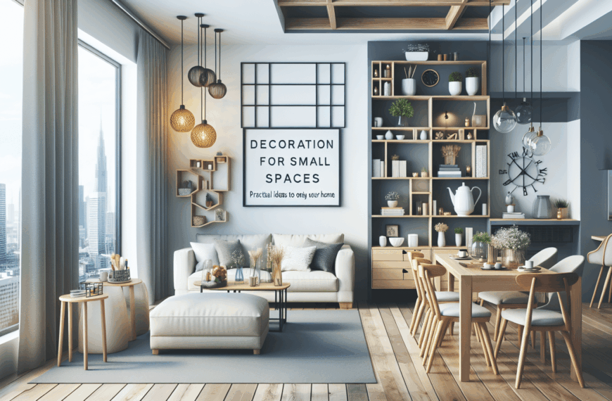 Maximiza Tu Espacio: Consejos Prácticos para Decorar Hogares Pequeños