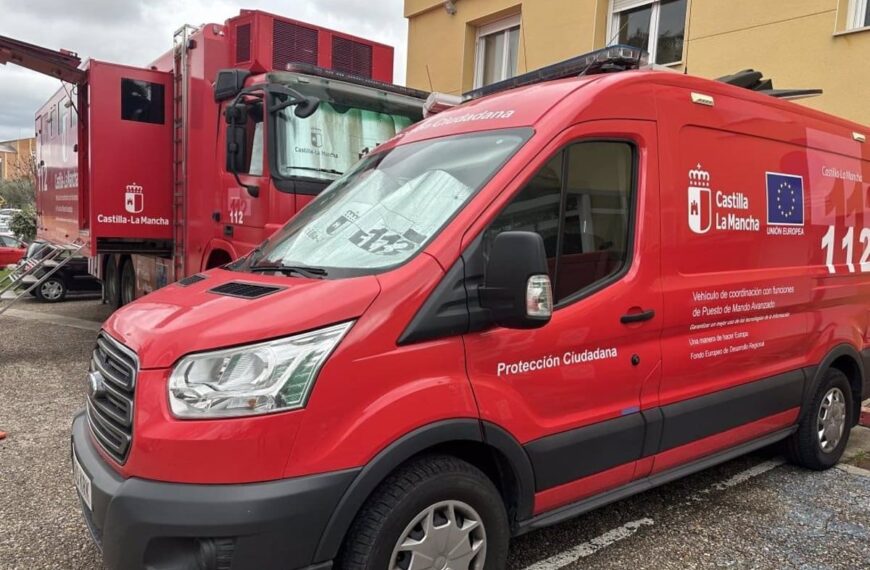 El 112 de Castilla-La Mancha gestiona 98 incendios en viviendas durante el invierno