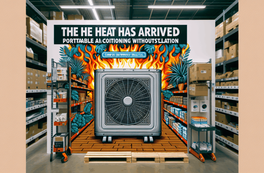 Descubre el Aire Acondicionado Portátil Sin Instalación en Leroy Merlin: Tu Solución al Calor