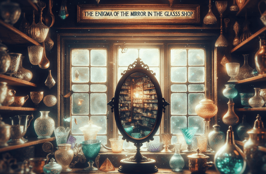 El Enigma del Espejo en la Cristalería
