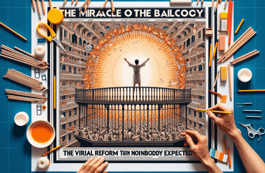 El Asombroso Giro del Balcón: La Transformación Viral Inesperada