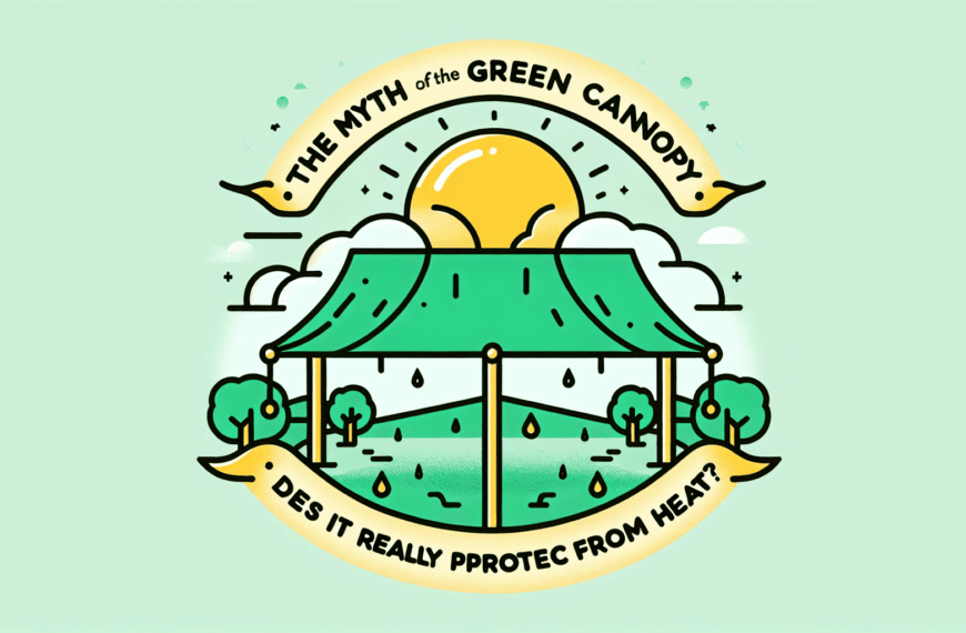 El Verdadero Rol del Toldo Verde: ¿Mito o Protección Eficaz Contra el Calor?