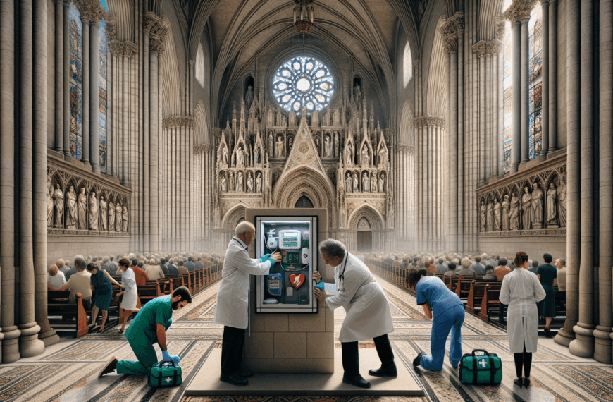 El Santuario de Guadalupe Implementará un Desfibrilador para Atender a Más de 4 Millones de Visitantes Anuales