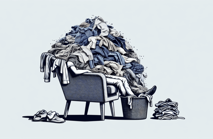 El Arte de Amontonar: Lo que tu Ropa en la Silla Revela sobre Ti