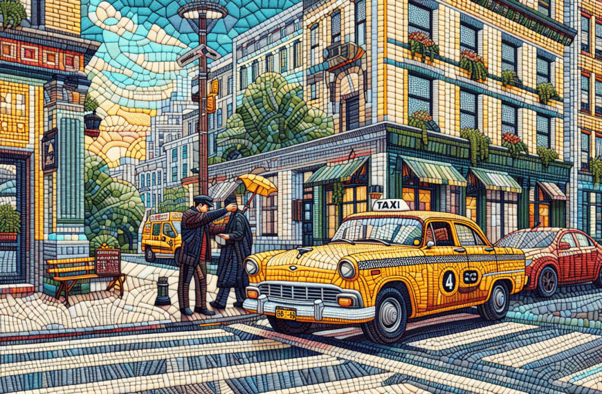 El Taxi en la Puerta Mientras Alisaba la Colcha: Una Despedida En Suspenso