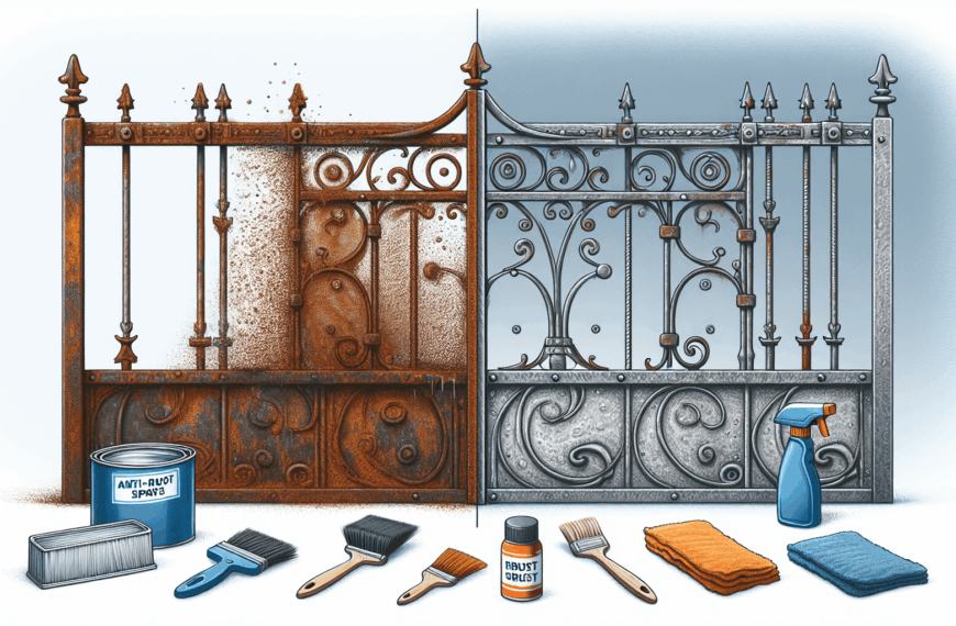 Elimina el Óxido de tus Rejas con Métodos Efectivos