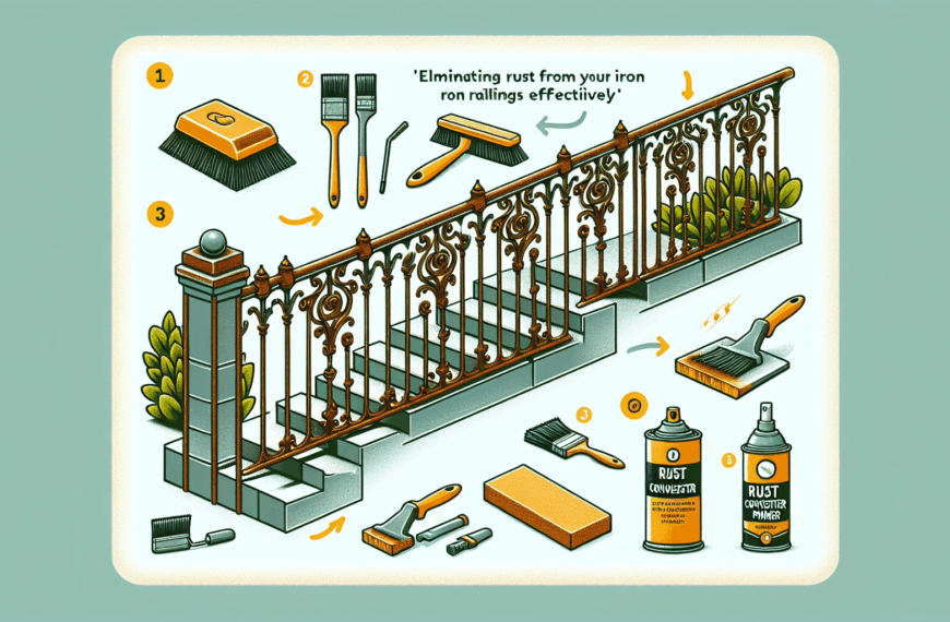 Deshazte del Óxido en tus Rejas de Forma Eficaz