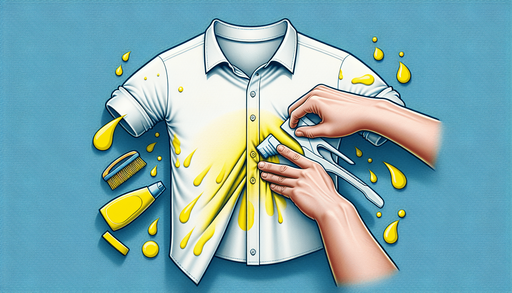 Restaura la Blancura: Cómo Eliminar Manchas Amarillas de las Axilas de tu Ropa