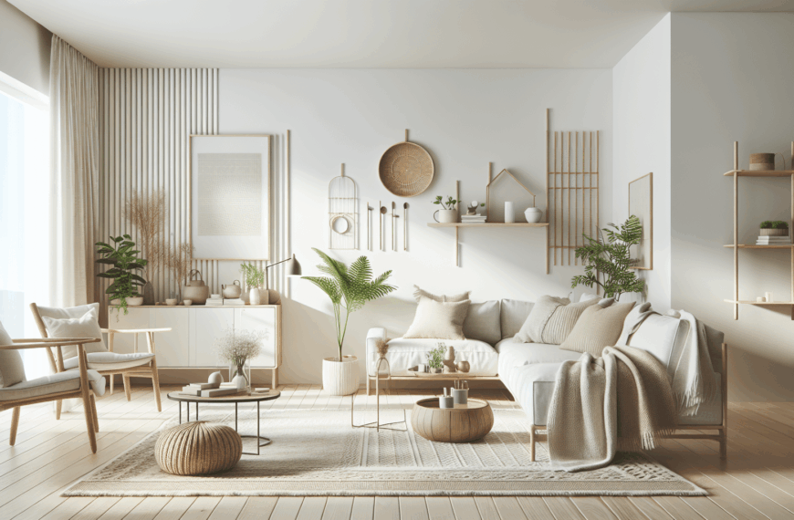 Encanto Temporal: Un Piso Nórdico que Cautiva con su Decoración Minimalista