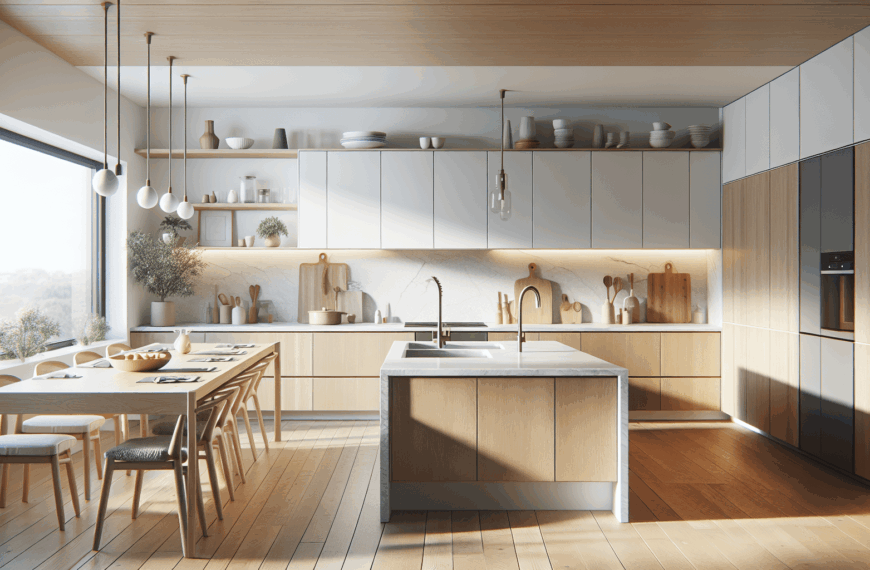 Encimeras Nórdicas: Minimalismo y Elegancia para Tu Cocina