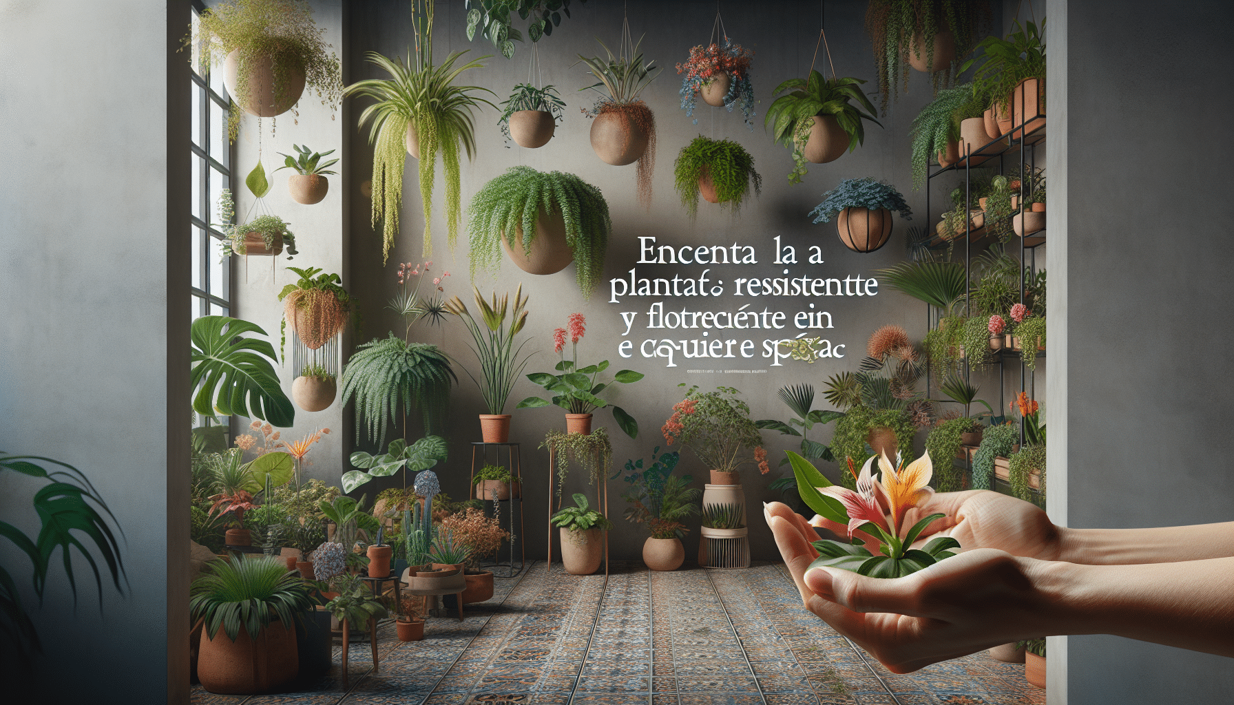 Encuentra la Planta Ideal: Resistente y Floreciente en Cualquier Espacio