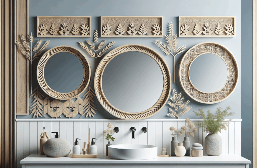 Espejos Nórdicos para Baños: Diseño Minimalista y Práctico para Tu Hogar