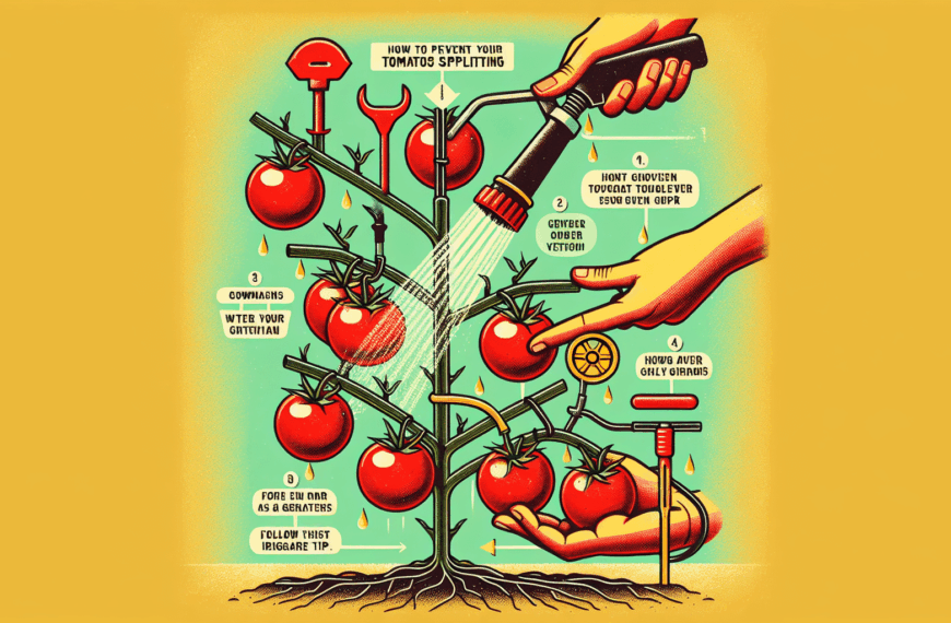 Protégelos: Consejo Esencial de Riego para Evitar Grietas en Tus Tomates
