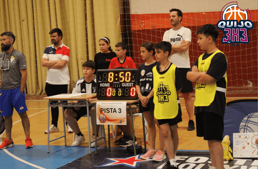 Éxito en la Fase Provincial de Ciudad Real del #Quijo3x3 2025 en el Antonio Díaz Miguel de Alcázar de San Juan