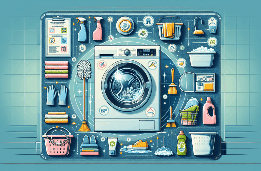 Guía Completa para Limpiar tu Lavadora: Consejos para Dejarla Impecable en tu Primer Intento