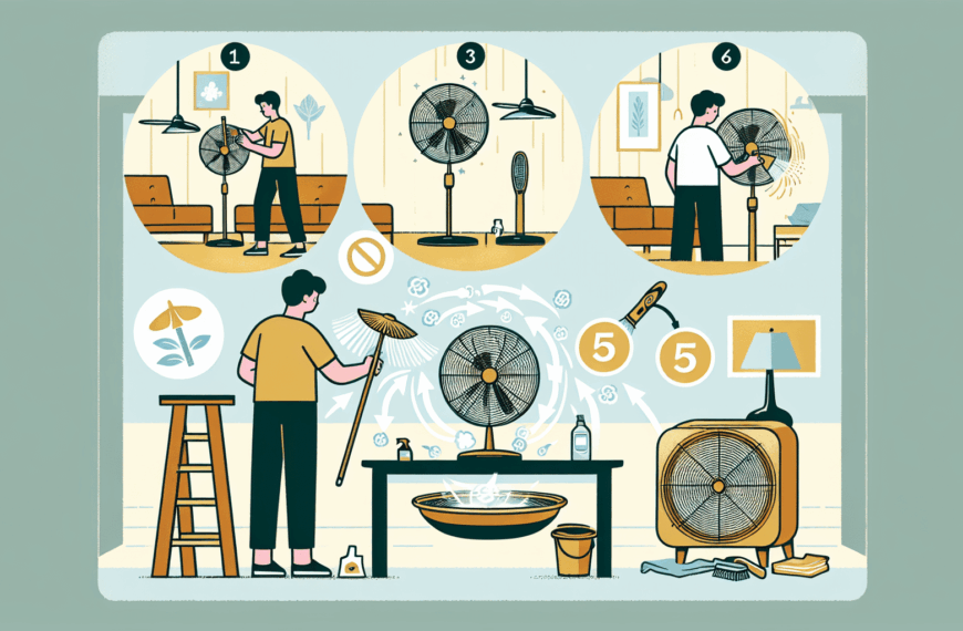 Limpiar Ventiladores de Techo y de Pie Fácilmente: Guía Completa